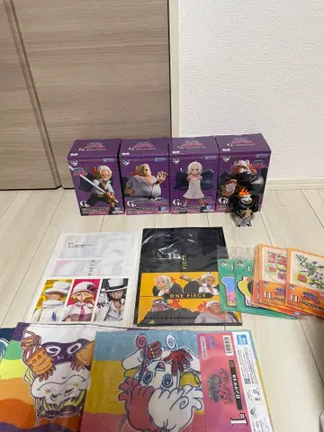 제일복권 원피스 미래섬 에그 헤드 세라핌 피규어 총 4종