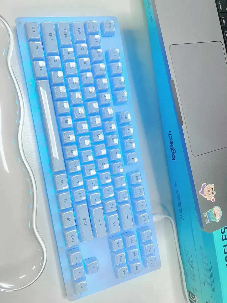 womier k87 rgb 키보드 gamakay