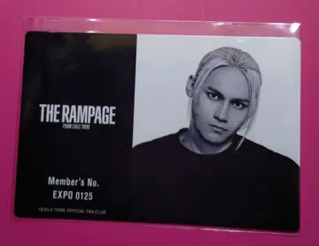 EXPO 로또 람페 D상 회원증 모양 스티커 용