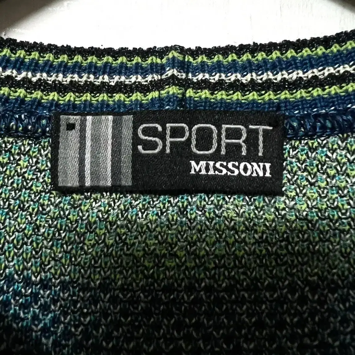 [L,100](정품)미쏘니 니트 스웨터 missoni