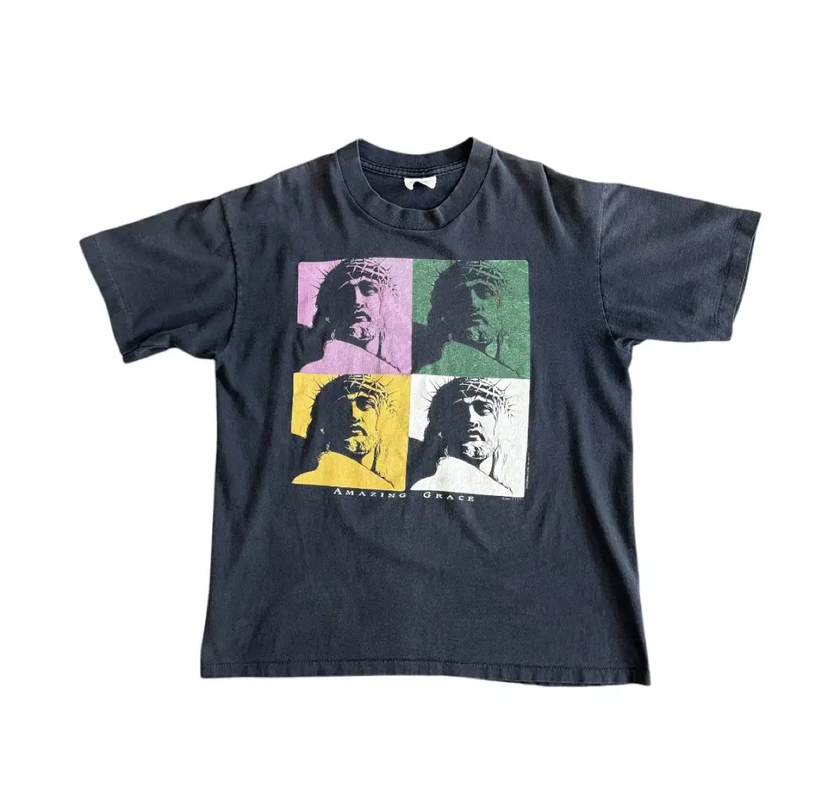 Vintage 90s Jesus Tee Andy Warhol Style