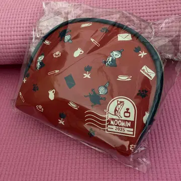 무민 리틀 미이 우체국 한정판 라운드 파우치