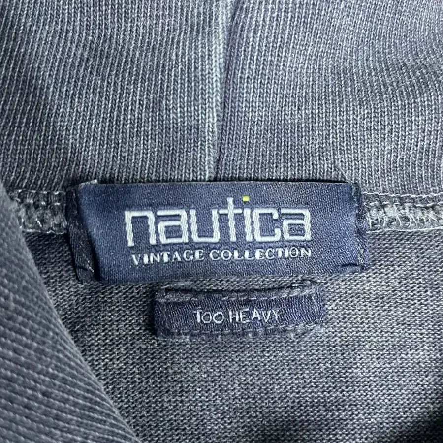 Vintage NAUTICA 헤비코튼 피그다잉 후디