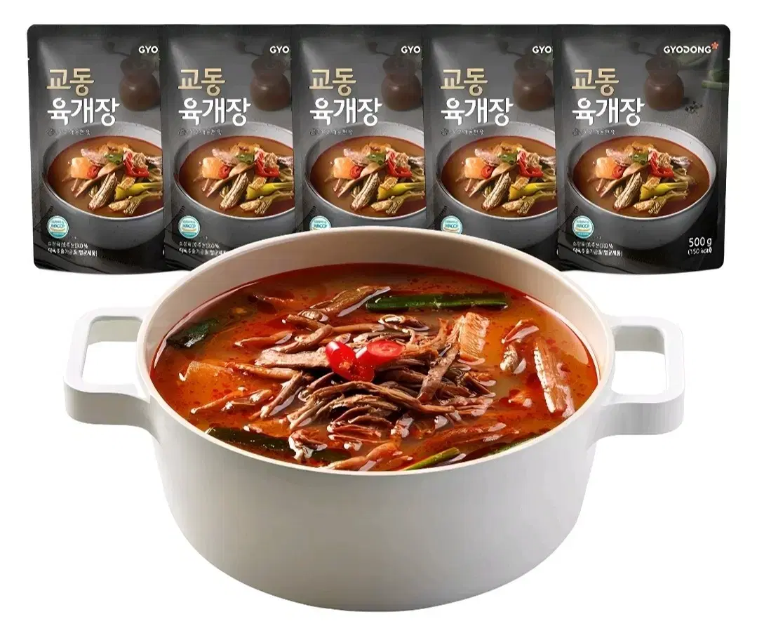 교동 육개장 500g 5개