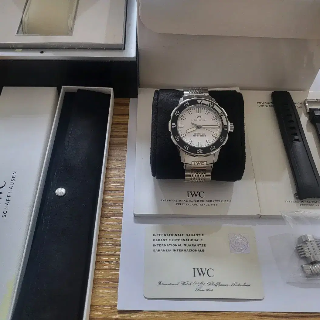 (판.교) IWC 아쿠아타이머 스쿠버 풀셋