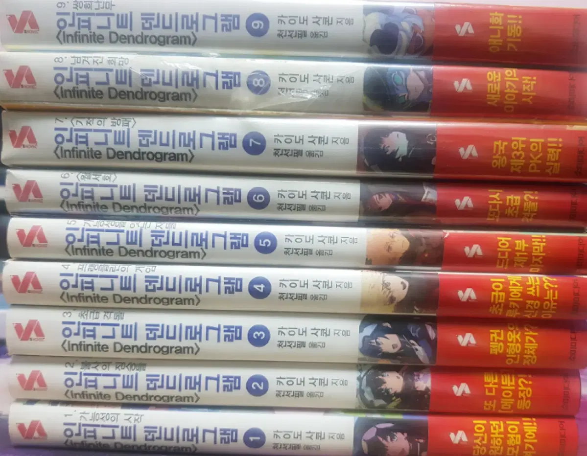 L노벨 Infinity Dendrogram Volumes 1-9