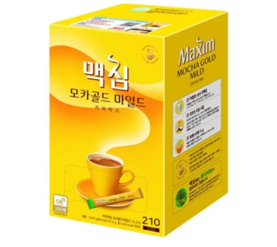 맥심 모카골드 마일드 210tx4입 팔아요