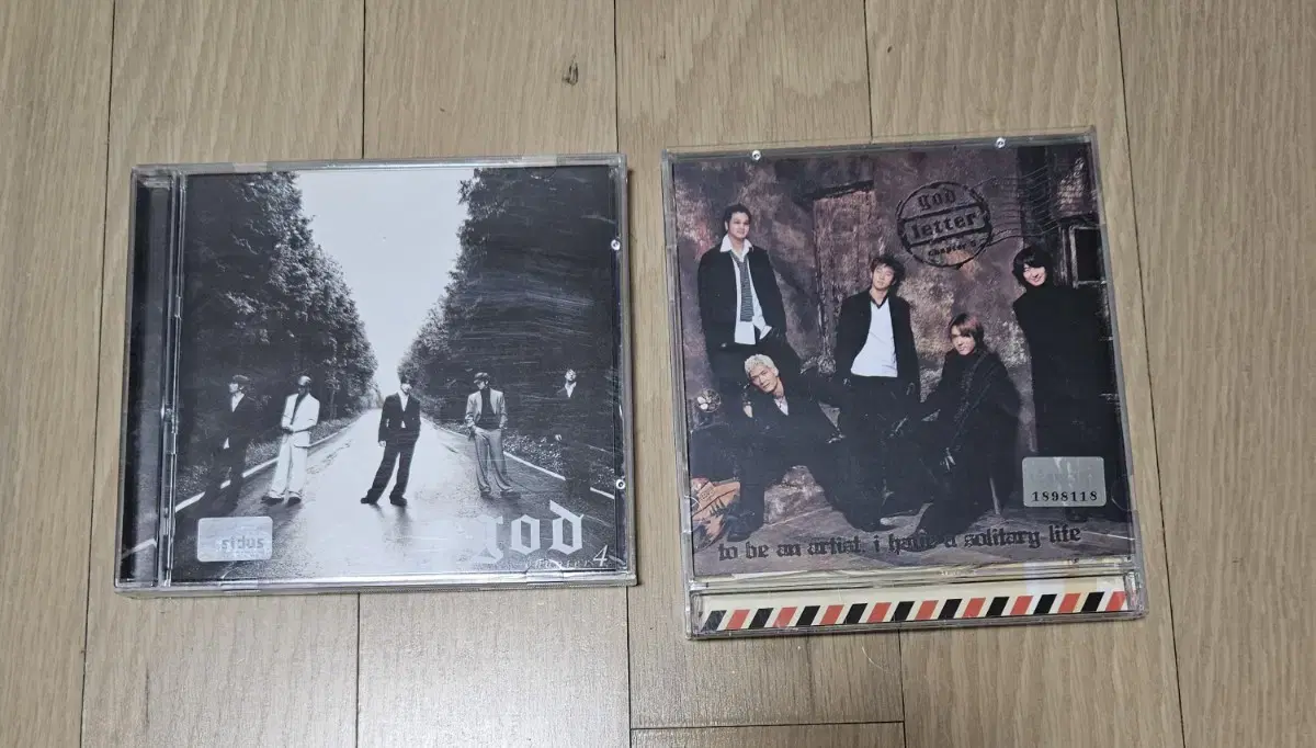 지오디 4집,5집 CD