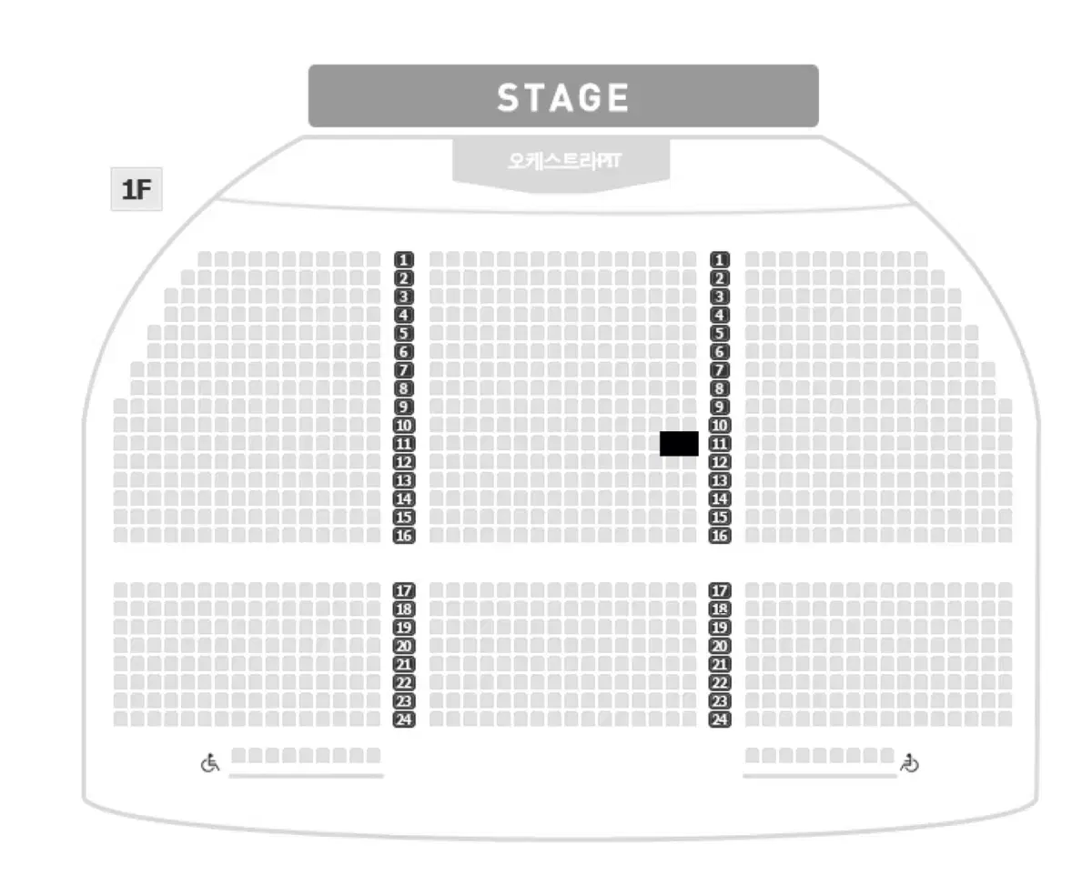 doyoung, Seongnam, Korea WTS 2 seats on the 1st floor of Geumnangong