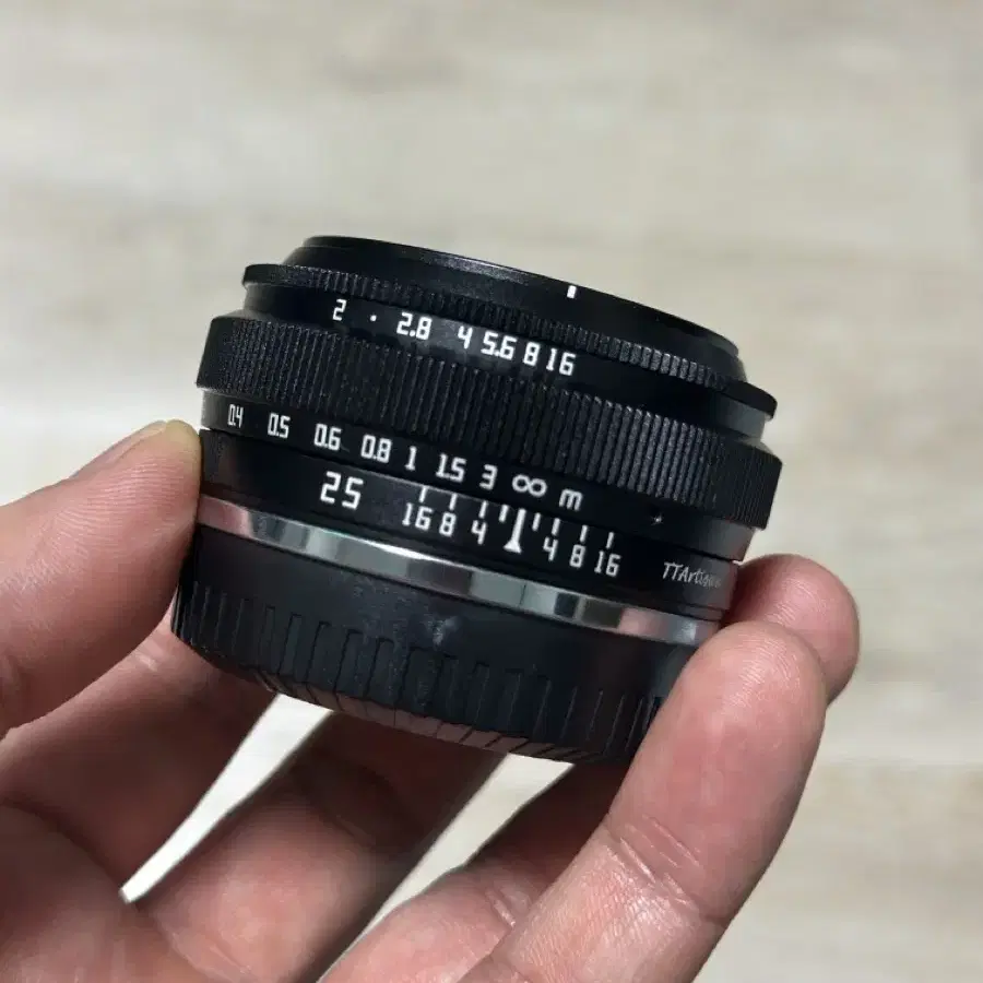 TTArtisan 25mm F2.0 FX 마운트 렌즈