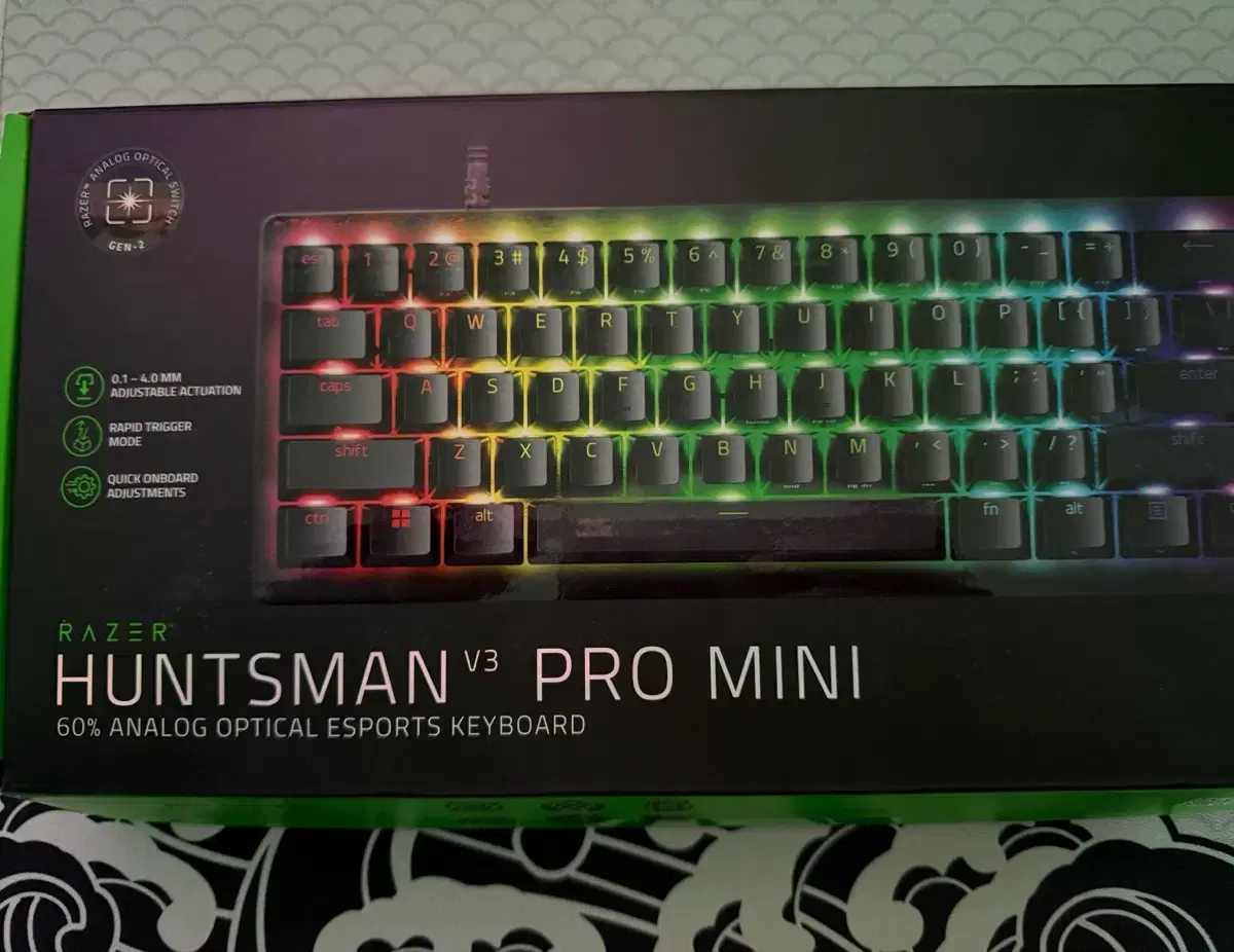 Laser Huntsman v3 Pro Mini English