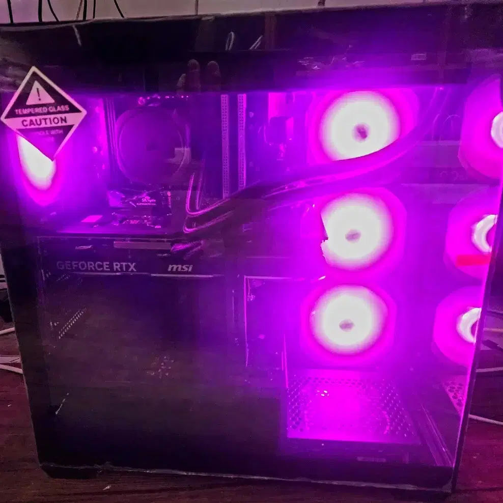 9800x3d,32GB,rtx4070ti 컴퓨터 완본체 배그풀옵