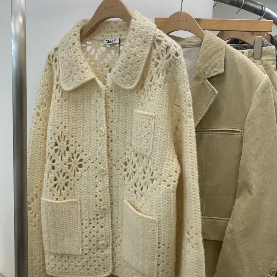 그로브 marcel cardigan