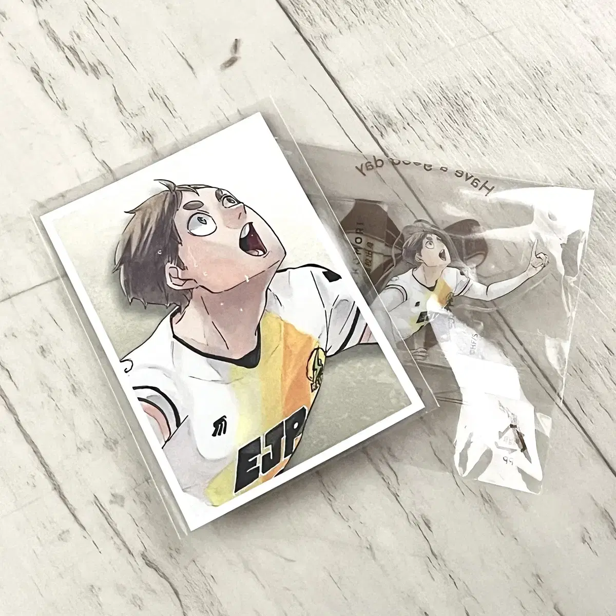 Haikyuu Chronicle acrylic Memories Snap kard Komori Motoya