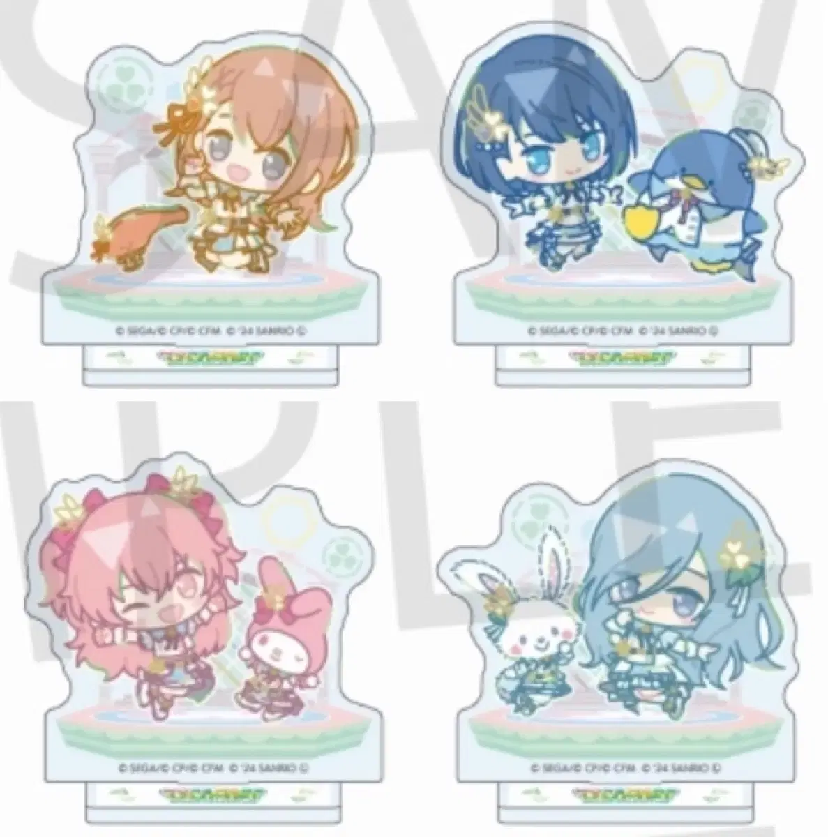 (Sold in bulk) Pseudo Minori Haruka Airi Shizuku Sanrio Acrylic Stand