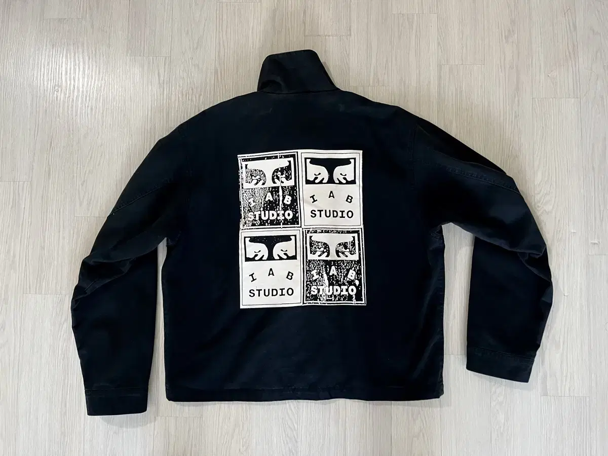 IAB Studio x Obey Poster Zip Jacket Anth