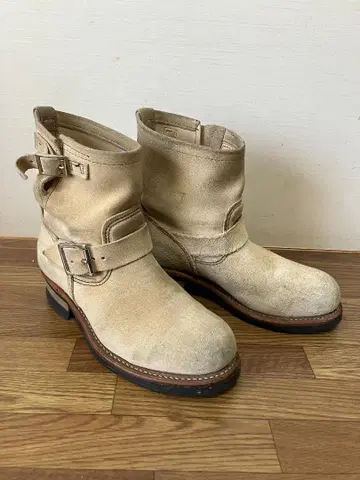 REDWING 레드윙 2965 7D 숏 엔지니어 부츠 스웨이드