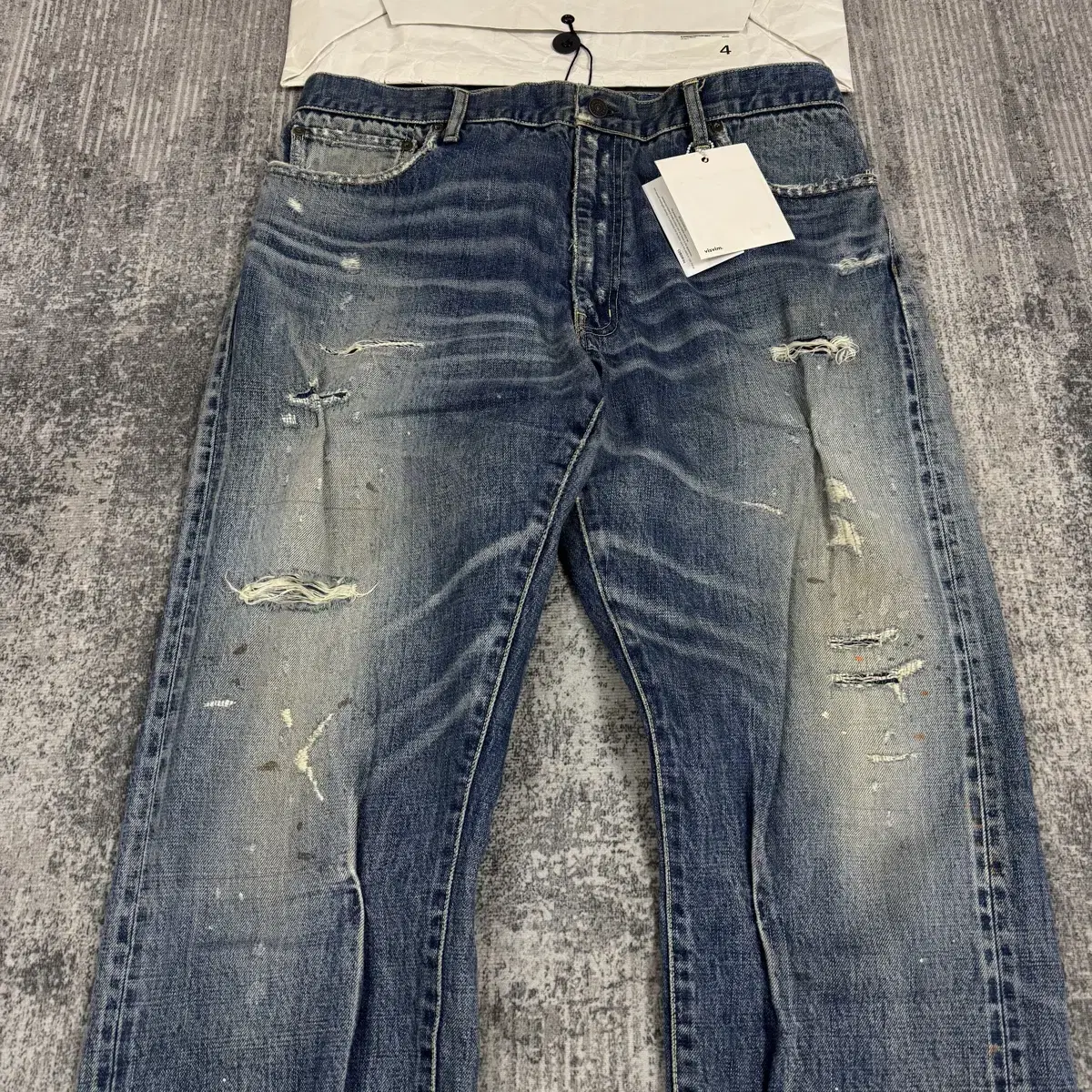 VISVIM 21SS SS JOURNEYMAN PANTS DMGD-27