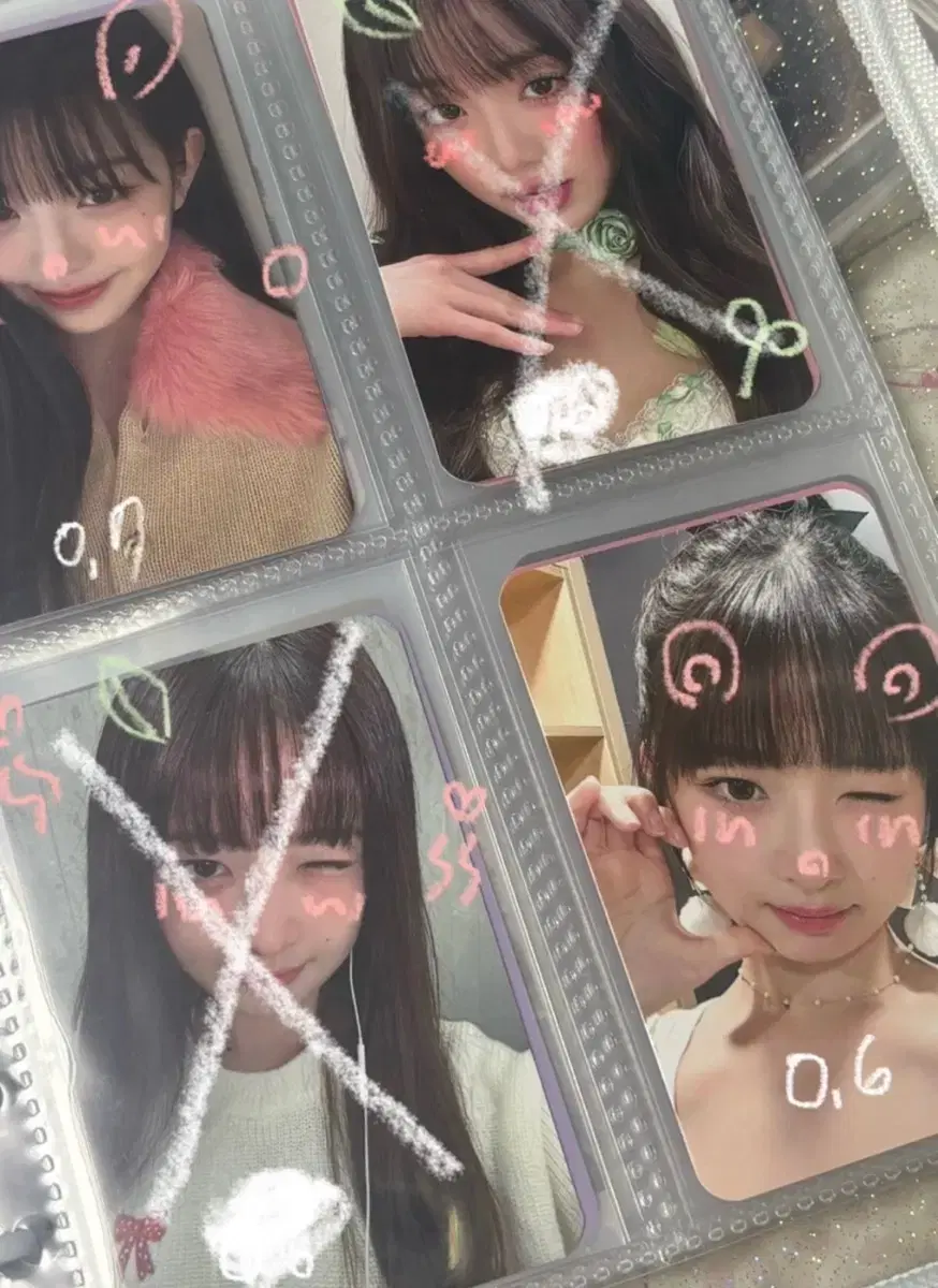 아이브 포카 판매해요 (미공포,아이브 마인 대만 샤웨 1차,2차)