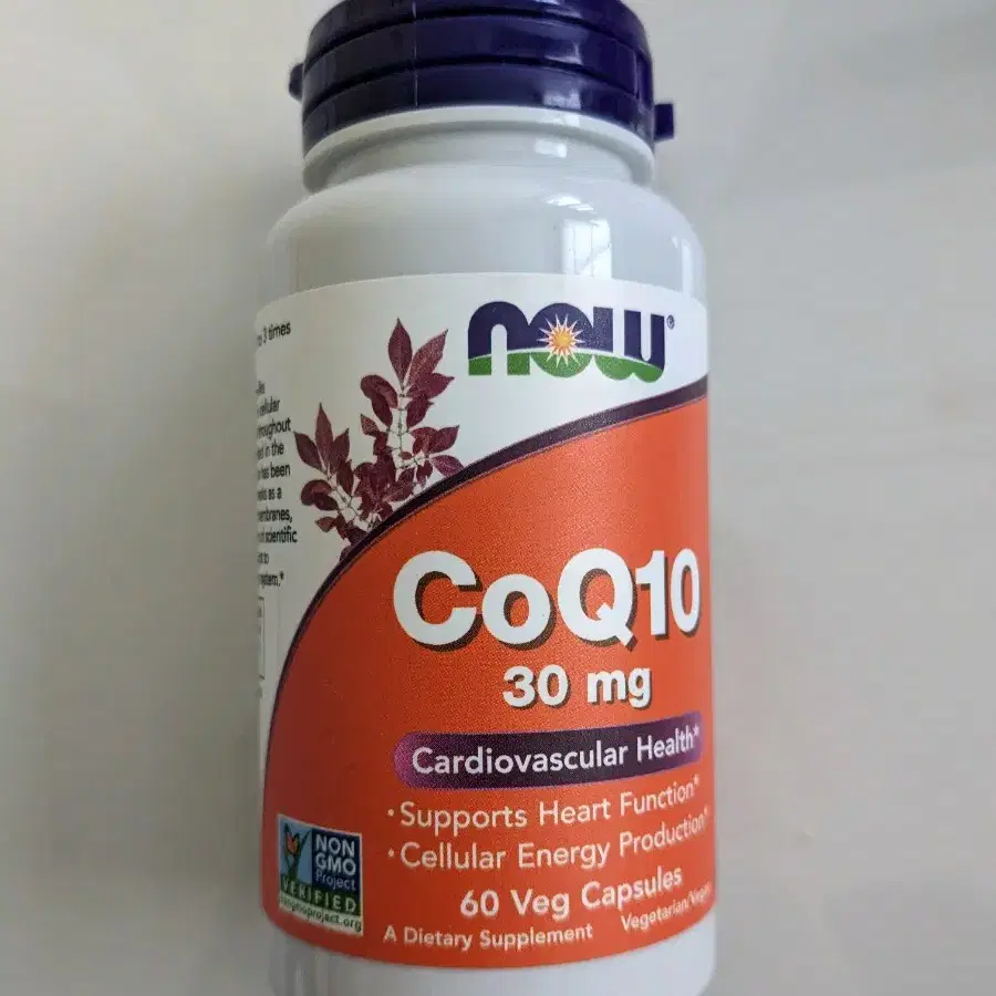 (미개봉)나우푸드 코엔자임q10 CoQ10 30mg 60캡슐 베지캡슐