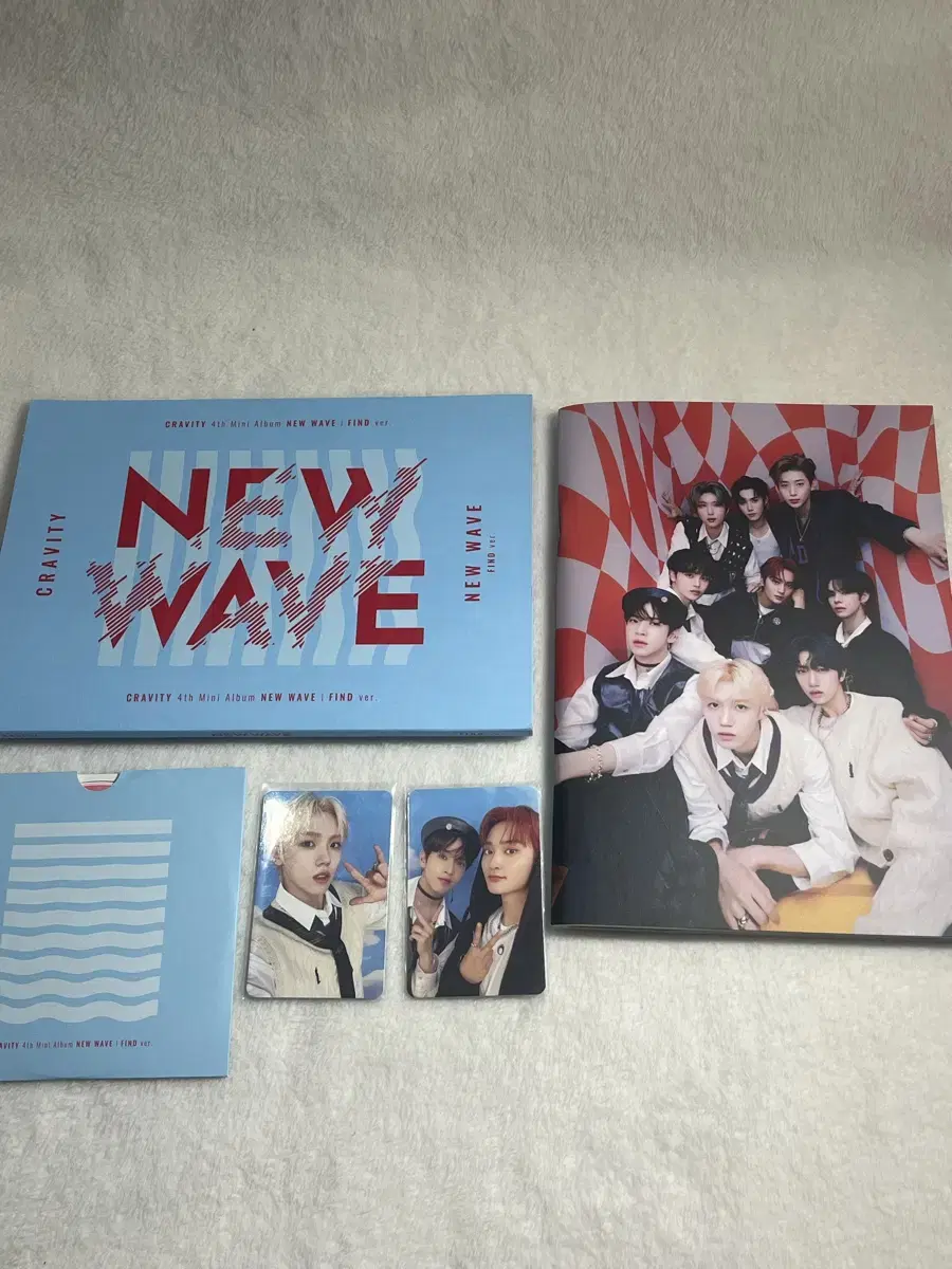 Cravity Unsealed Album (Photocard + Contents)