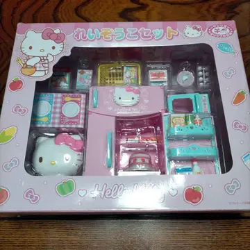 산리오 헬로키티 레이조코 세트 냉장고 및 미니 주방