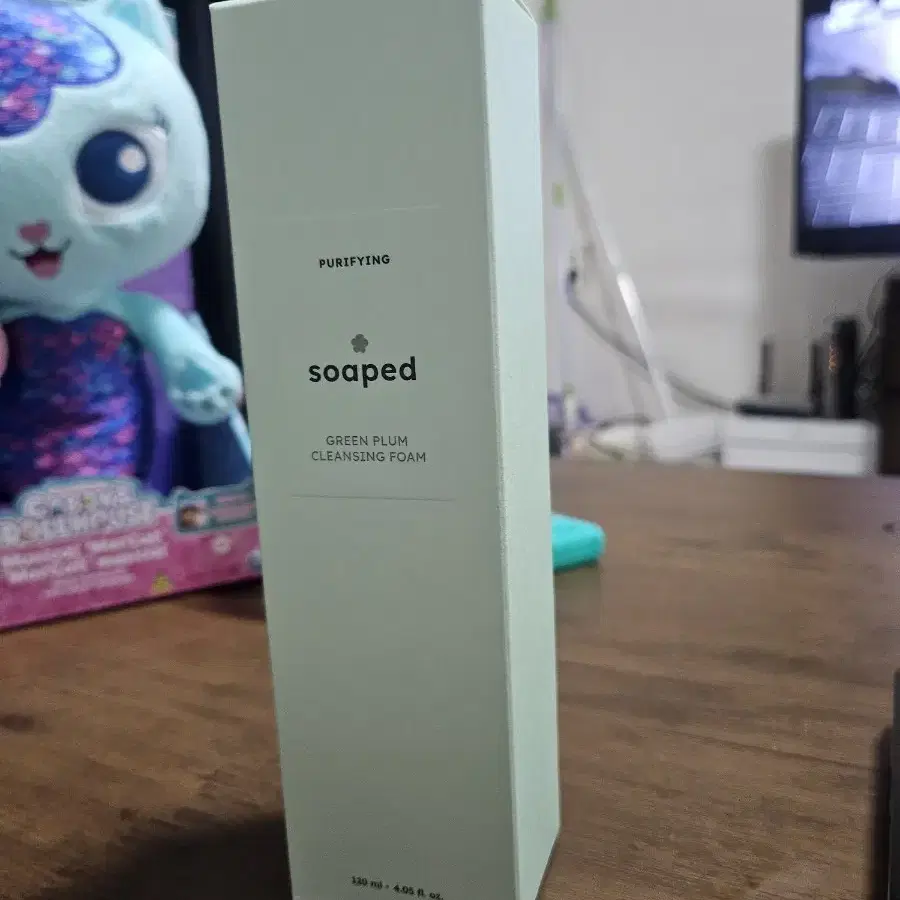 soaped 솝드 그린 플럼 클렌징폼 120ml