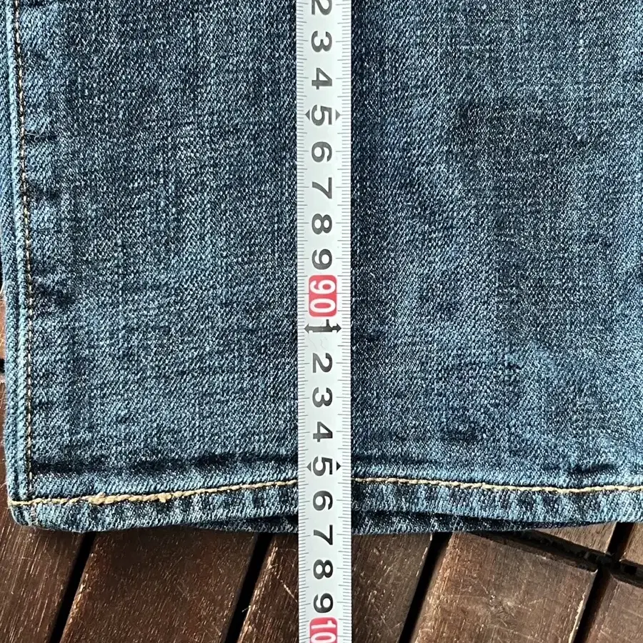 Levis 리바이스 501 진청 데님 팬츠