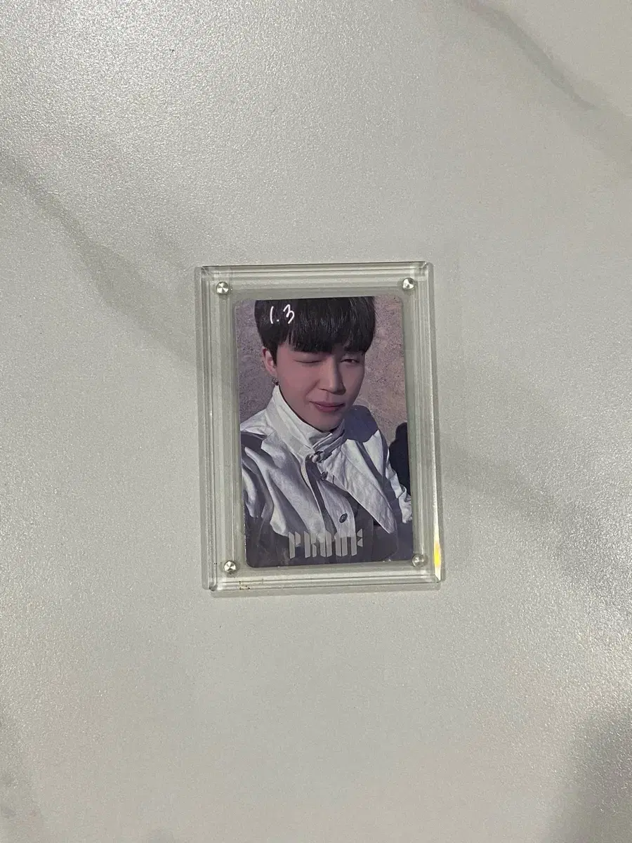 방탄 proof 특전포카 지민