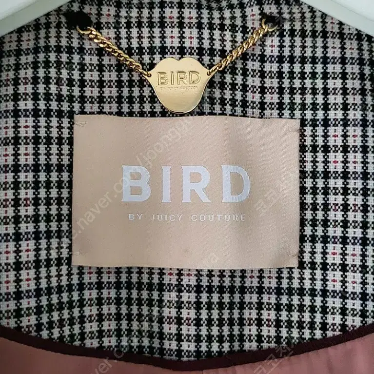 한섬 BIRD Juicy Couture 버드 쥬시꾸뛰르 프릴소매 체크자켓