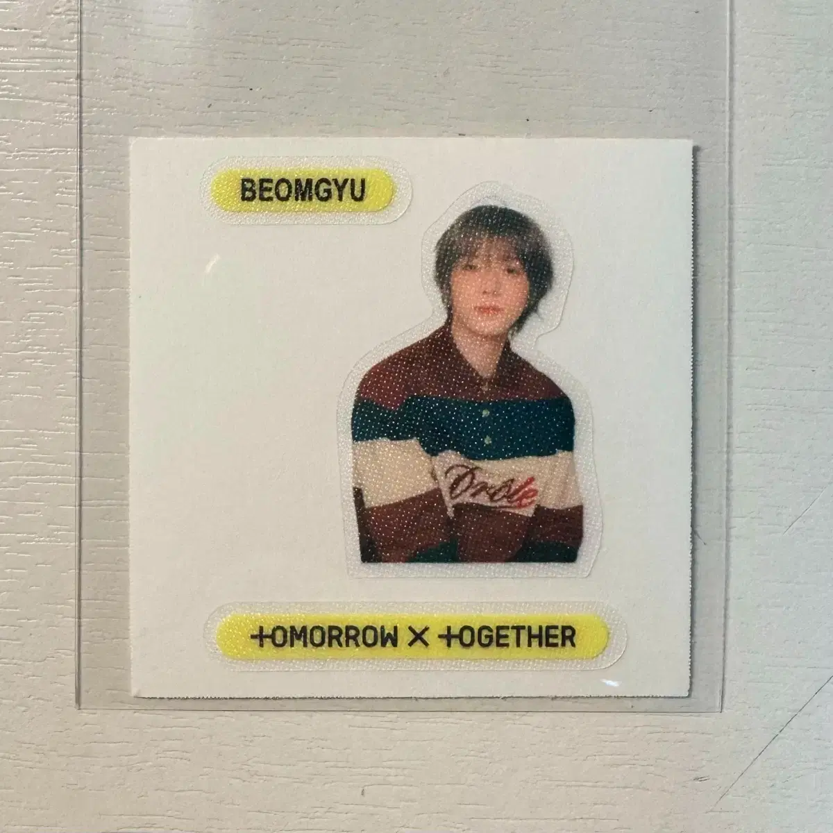 TXT tomorrow x together beomgyu 2025 Deco Kit Tteubusil sticker wts Deco Kit