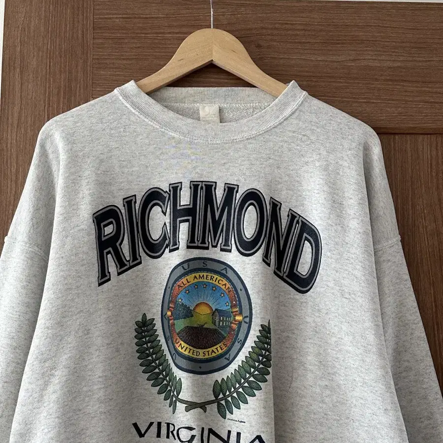 RICHMOND 레터링 50/50 스웻셔츠 XL