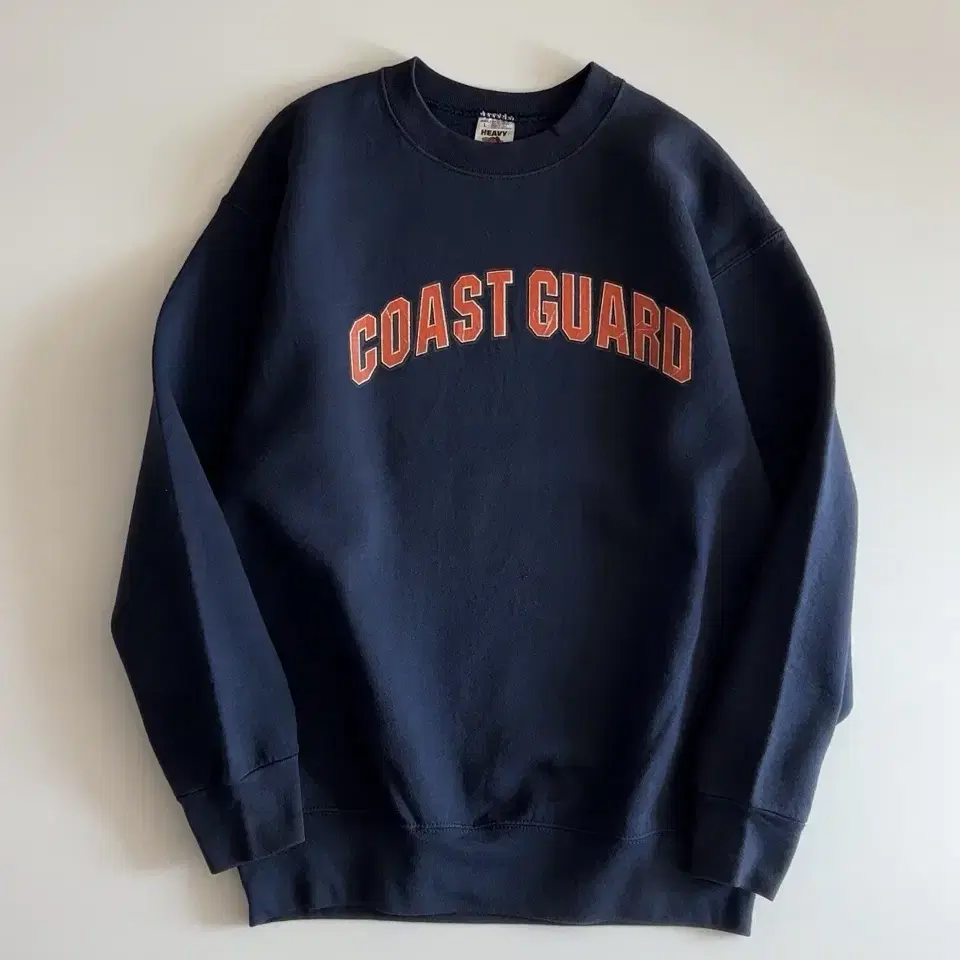 프룻오브더룸 50/50 USA COAST GUARD 스웻셔츠 L