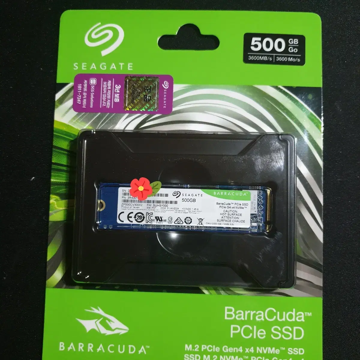 Seagate Q5 500GB M.2 NVMe