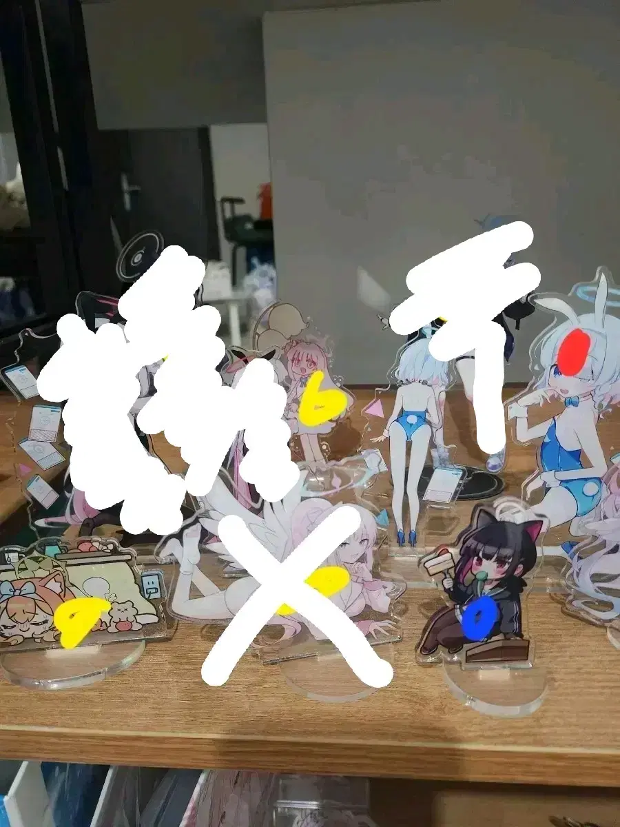 블루아카이브 아크릴스탠드