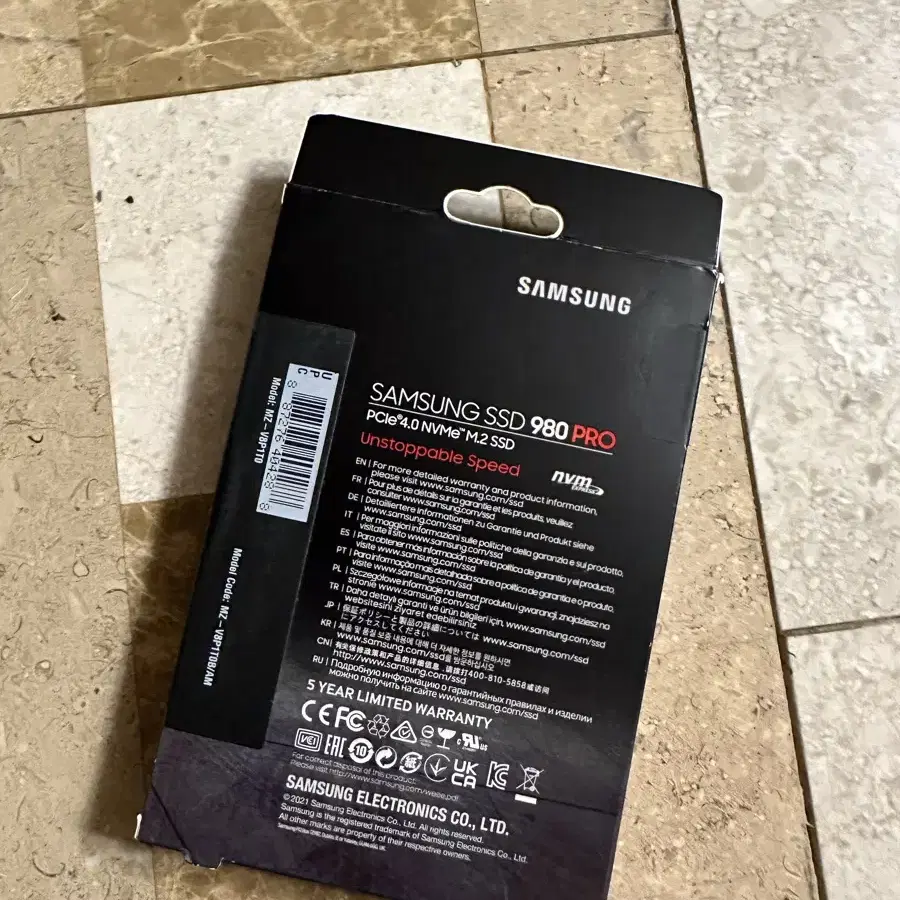 삼성 980 pro 1tb ssd 팝니다