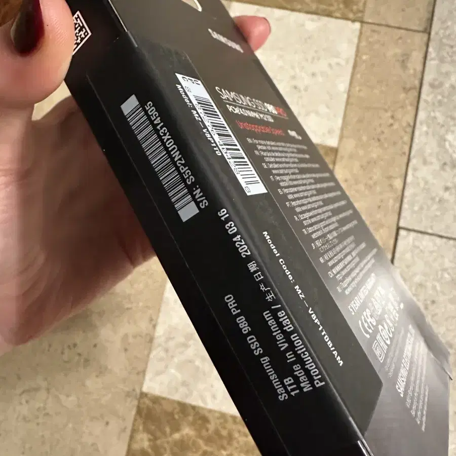 삼성 980 pro 1tb ssd 팝니다