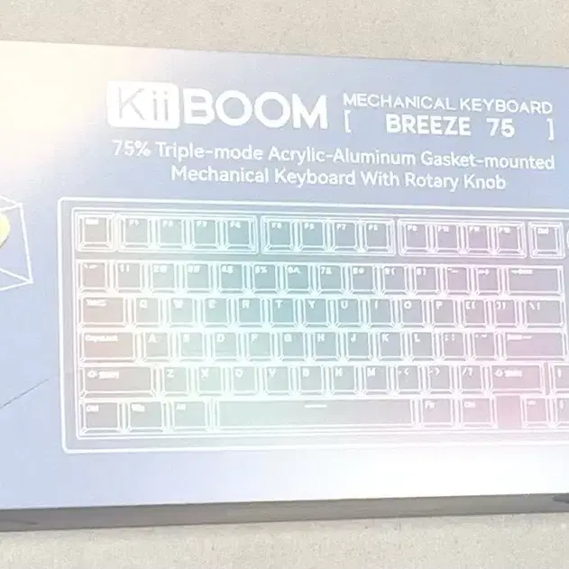 KiiBOOM 키붐 breeze 75 기계식 키보드 게이밍 키보드