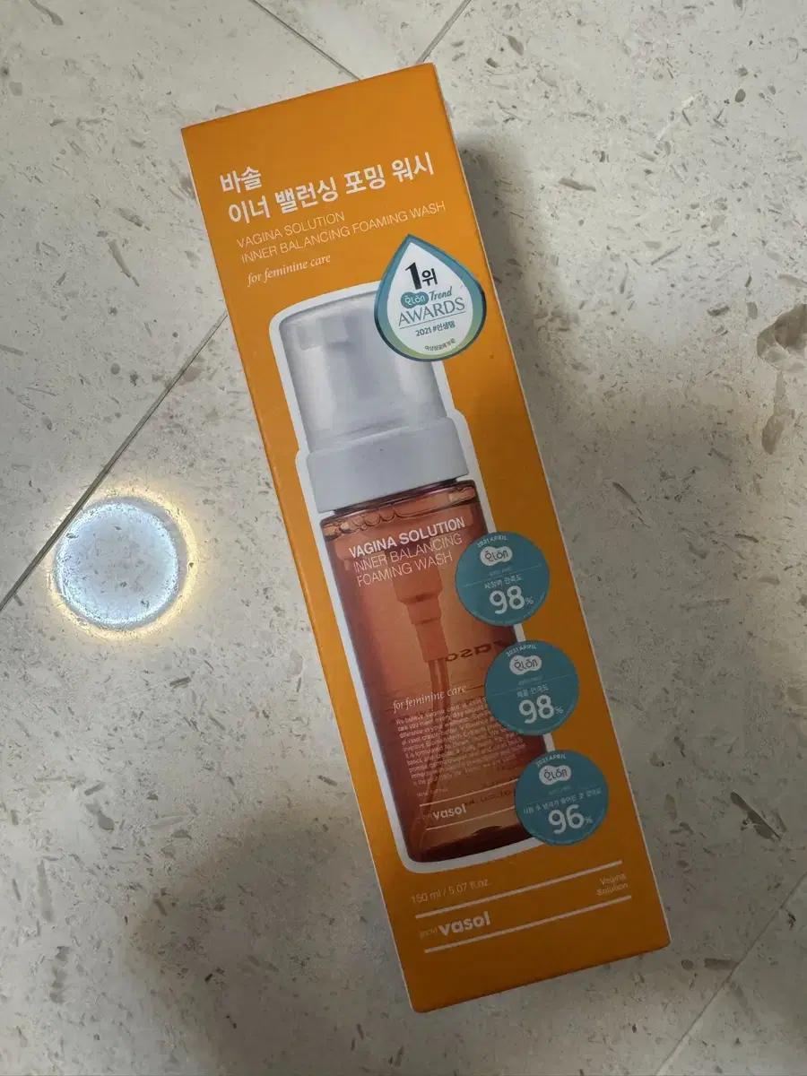 바솔 이너밸런싱 포밍워시 150ml 1개