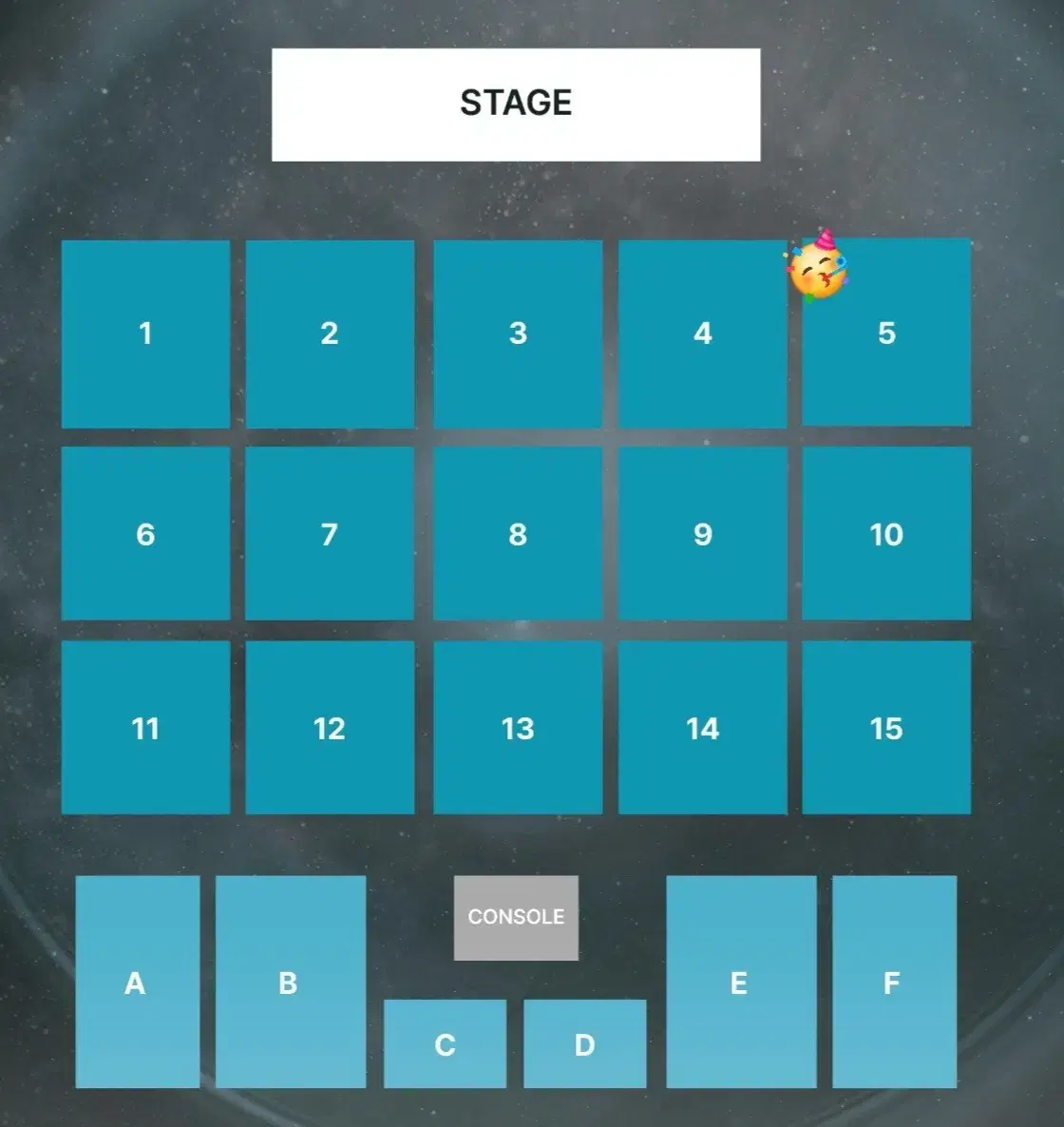 데이식스 3/3 막콘 대전 5구역 2열