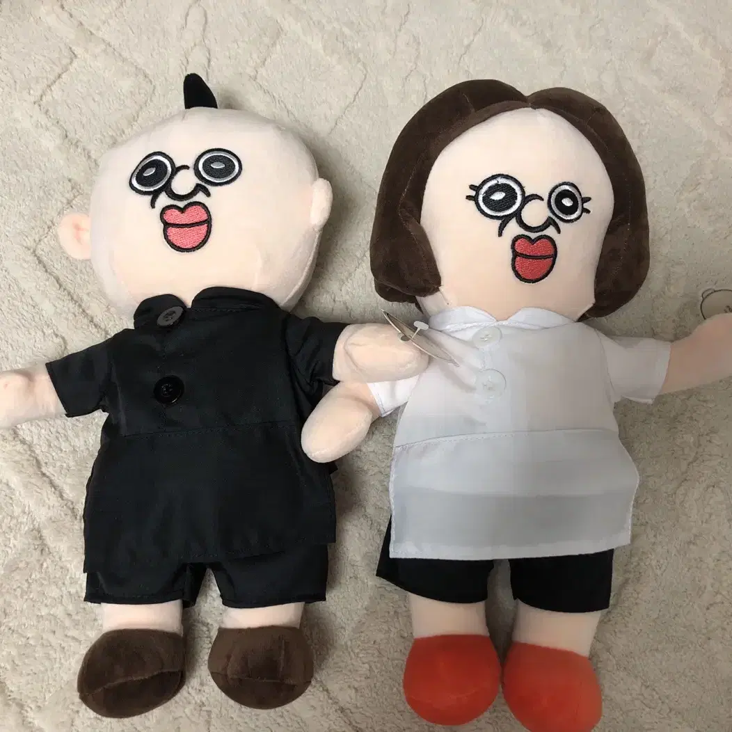 흑백요리사 빵빵이&옥지 인형