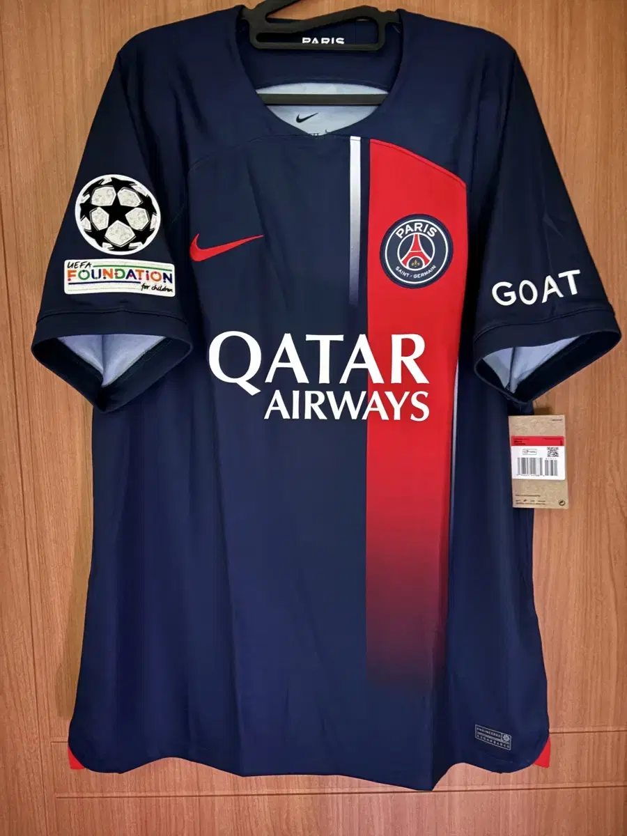 새상품 파리생제르망 이강인 PSG 파리 24 홈 레플리카 정품 L,XL