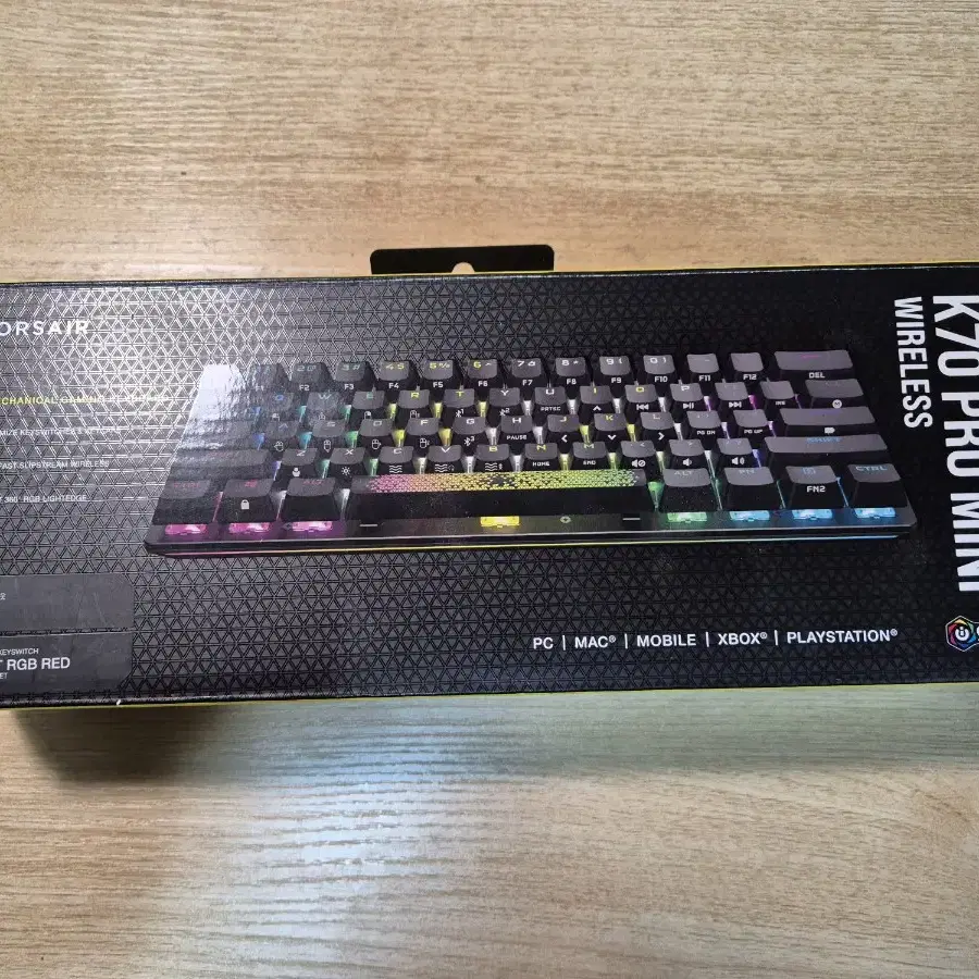 커세어 k70 pro mini 적축