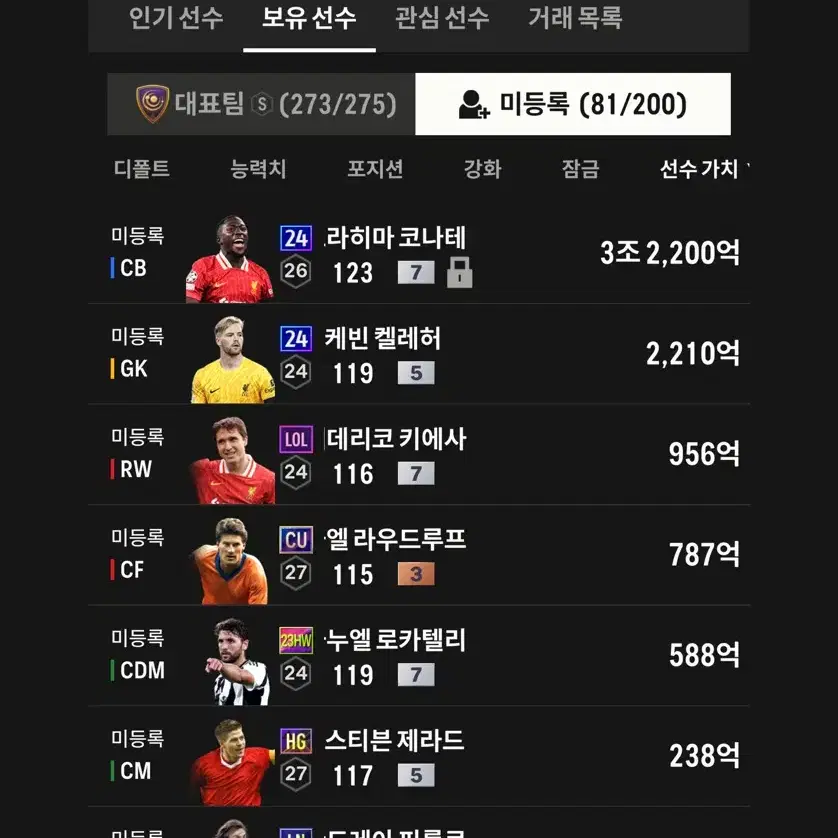 피파4 fc온라인 굿즈 8