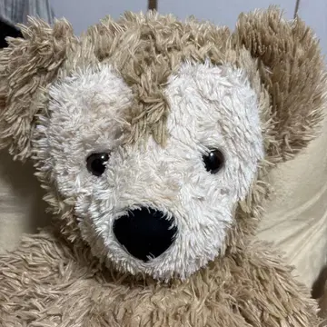 털이 긴 더피 봉제 인형 더피 디즈니 M사이즈 구 L사이즈