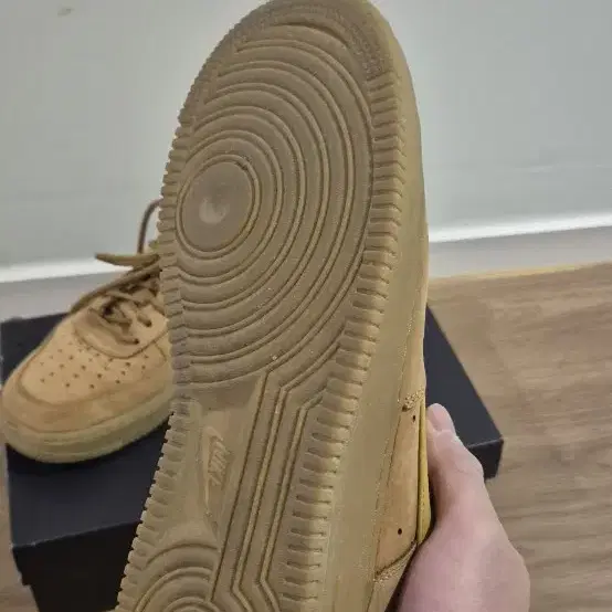 나이키된장포스 Air Force 1 07 WB Flax Wheet 265