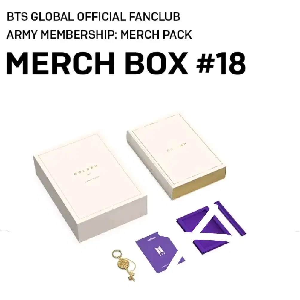 MERCH BOX # 18 マーチボックス BTS MERCH BOX 18 と19 マーチボックス ジョングク トレカなし