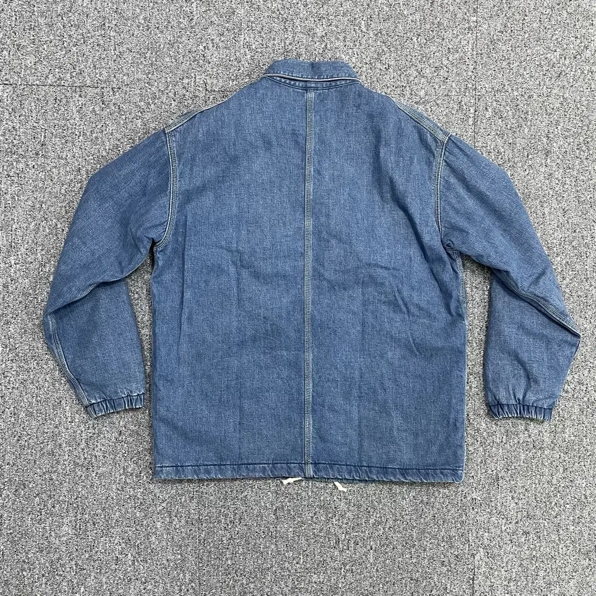 Lee X BEAMS Batting Denim Coach Jacket