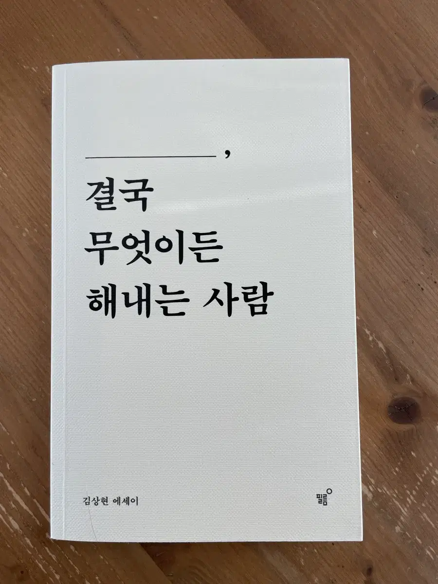 당신은 결국 무엇이든 해내는 사람 : 김상현 에세이