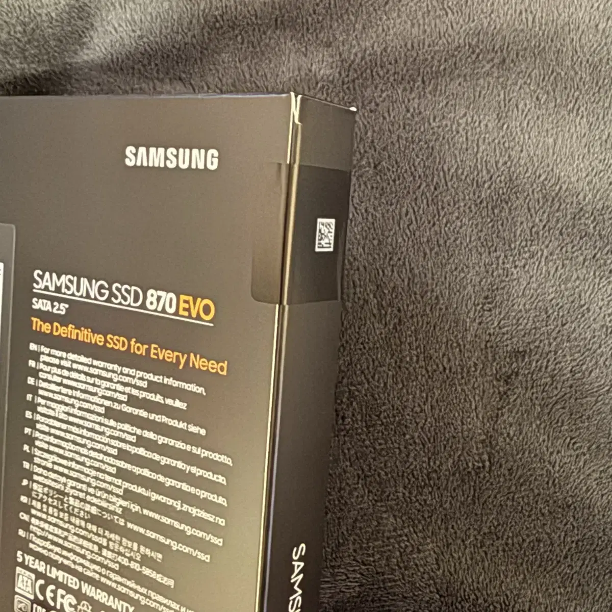 삼성 870 EVO 2TB SSD 국내정발 새상품